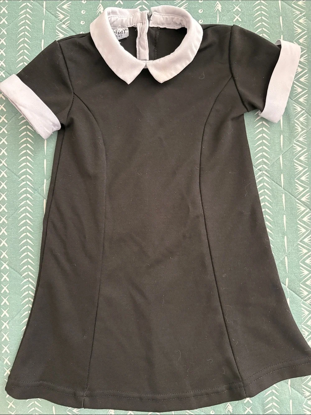 SPIRIT HALLOWEEN Wednesday Toddler Costume Size 3T/4T